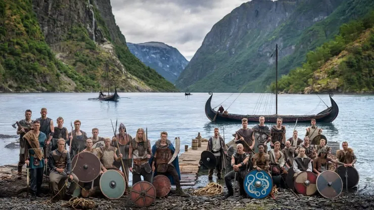 Noruega vestiu os jogadores de Vikings - Foto: Reprodução/Instagram/@herrelandslaget.