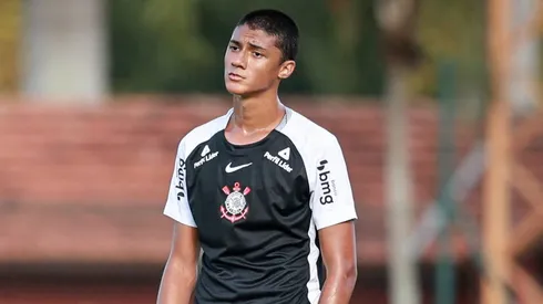 Iago Machado durante confronto contra o São Paulo no sub-20. Foto: Rodrigo Gazzanel/Agência Corinthians
