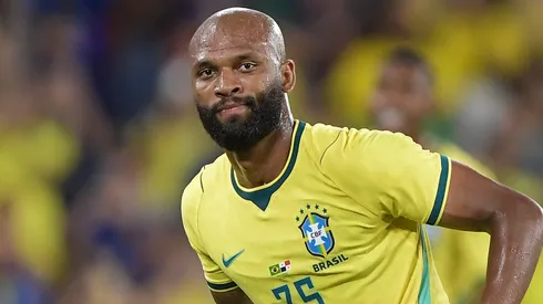 Igor Thiago durante amistoso contra o Panamá.