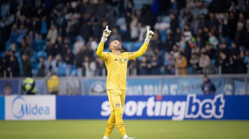 Weverton, goleiro do Grêmio, estará na Copa do Mundo. Foto: Maxi Franzoi/AGIF