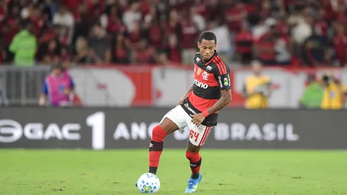 Wallace Yan, jogador do Flamengo. Foto: Thiago Ribeiro/AGIF