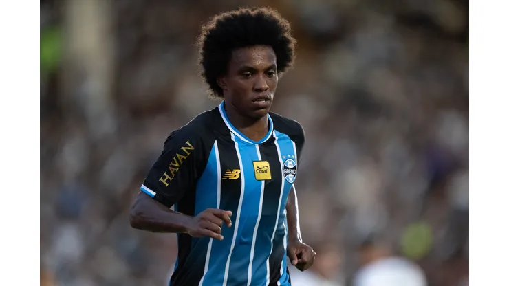RJ - RIO DE JANEIRO - 22/03/2026 - BRASILEIRO A 2026, VASCO X GREMIO - Willian jogador do Gremio durante partida contra o Vasco no estadio Sao Januario pelo campeonato Brasileiro A 2026. Foto: Jorge Rodrigues/AGIF