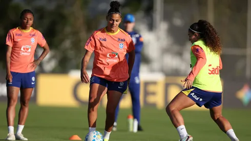 Amanda e Tainá voltam a atuar juntas pelo Brasil – Foto: Lívia Villas Boas/Staff Images/CBF