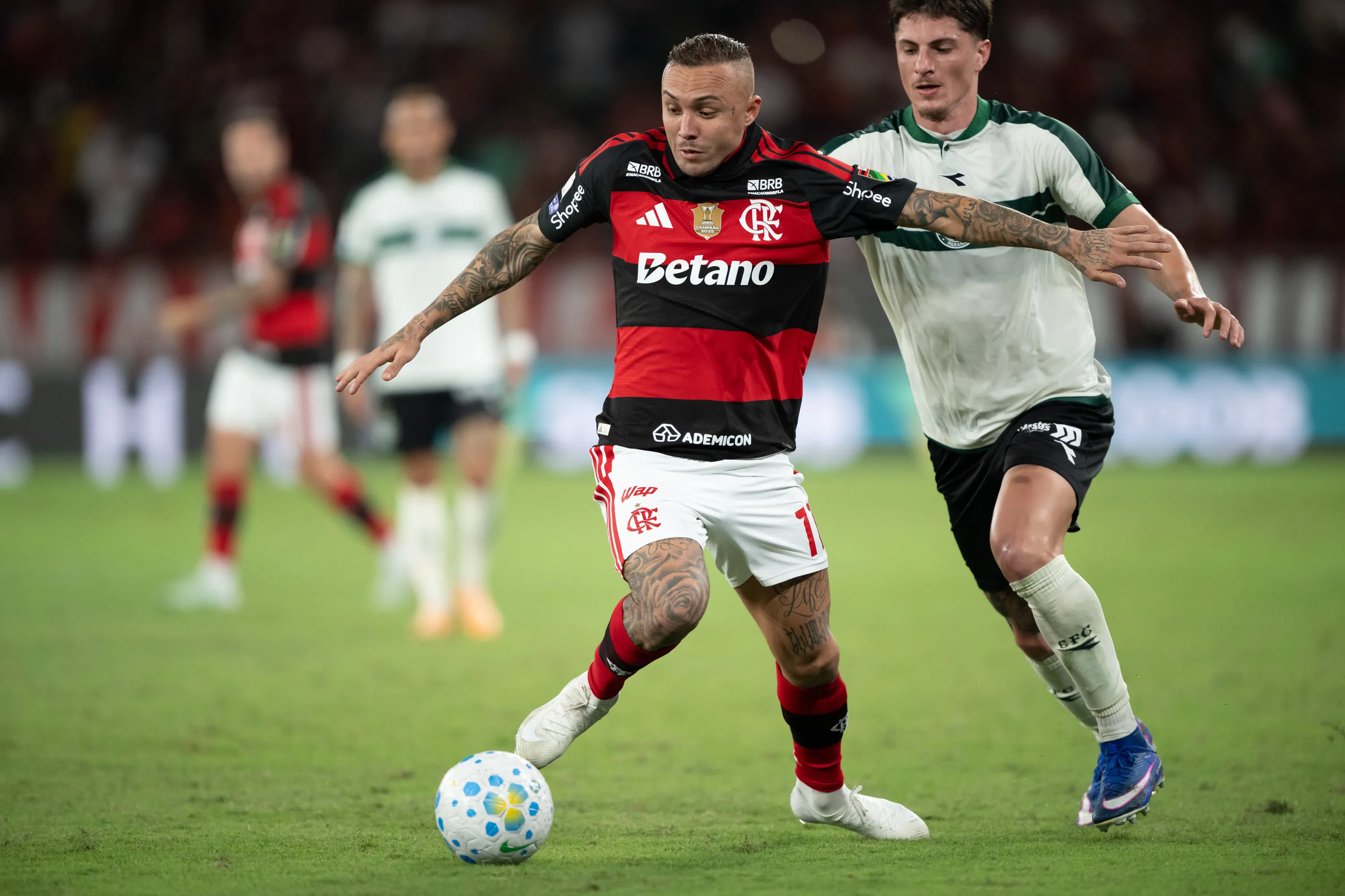 Cebolinha deve deixar o Flamengo em breve. Foto: Jorge Rodrigues/AGIF