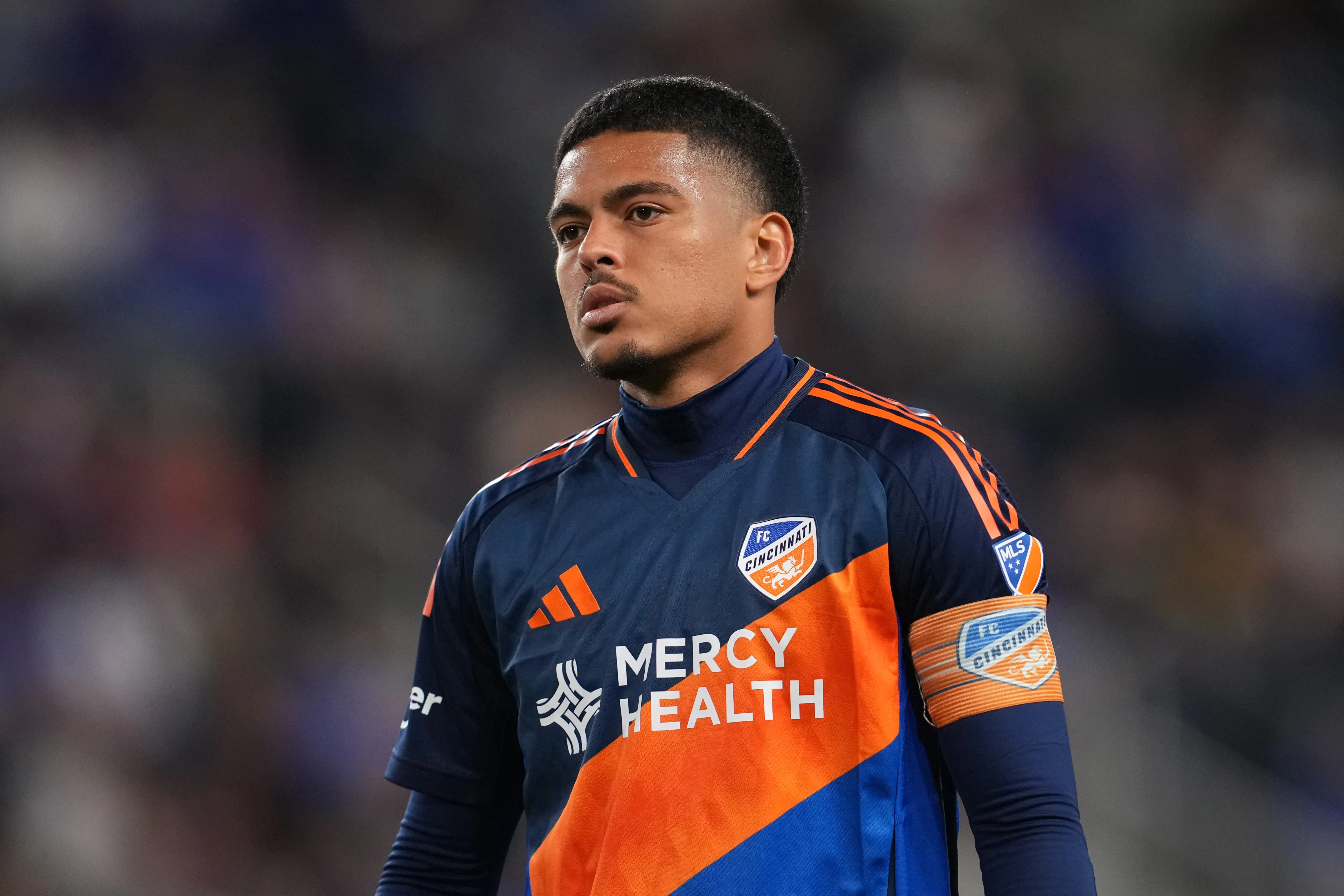 Evander atuando no FC Cincinatti – (Photo by Jeff Dean/Getty Images)