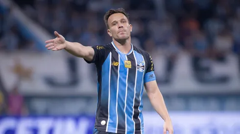 Arthur jogador do Gremio durante partida contra o Confianca no estadio Arena do Gremio pelo campeonato Copa Do Brasil 2026. Foto: Maxi Franzoi/AGIF