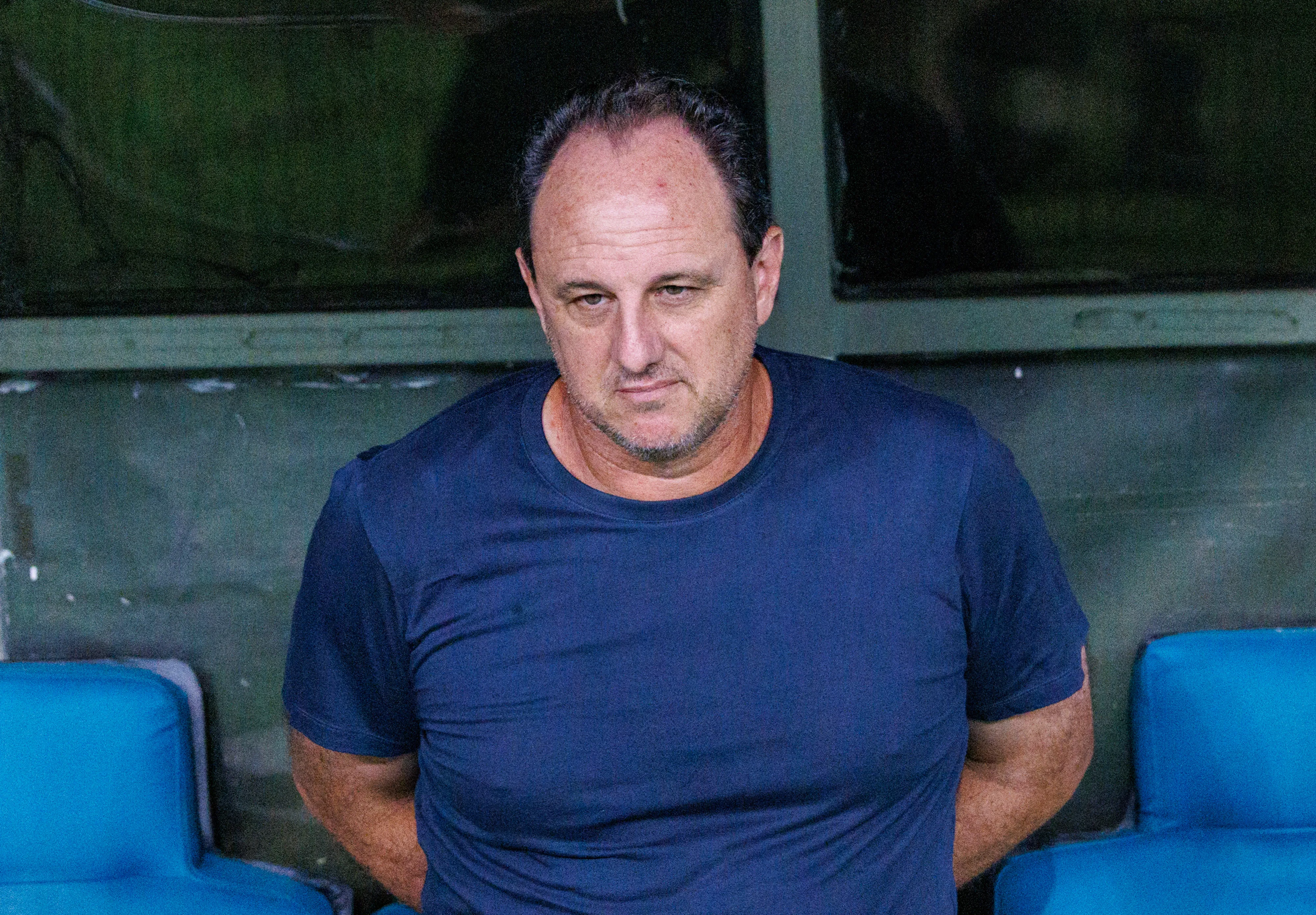 BA – SALVADOR – 11/03/2026 – BRASILEIRO A 2026, BAHIA X VITORIA – Rogerio Ceni tecnico do Bahia durante partida contra o Vitoria no estadio Arena Fonte Nova pelo campeonato Brasileiro A 2026. Foto: Marcio Jose/AGIF