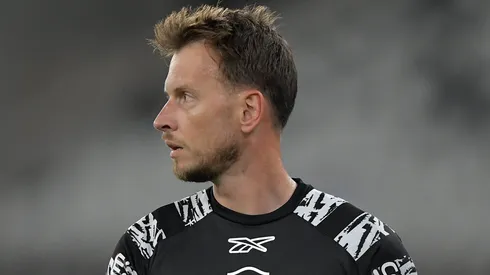 Neto durante confronto contra a LDU na Libertadores de 2025.