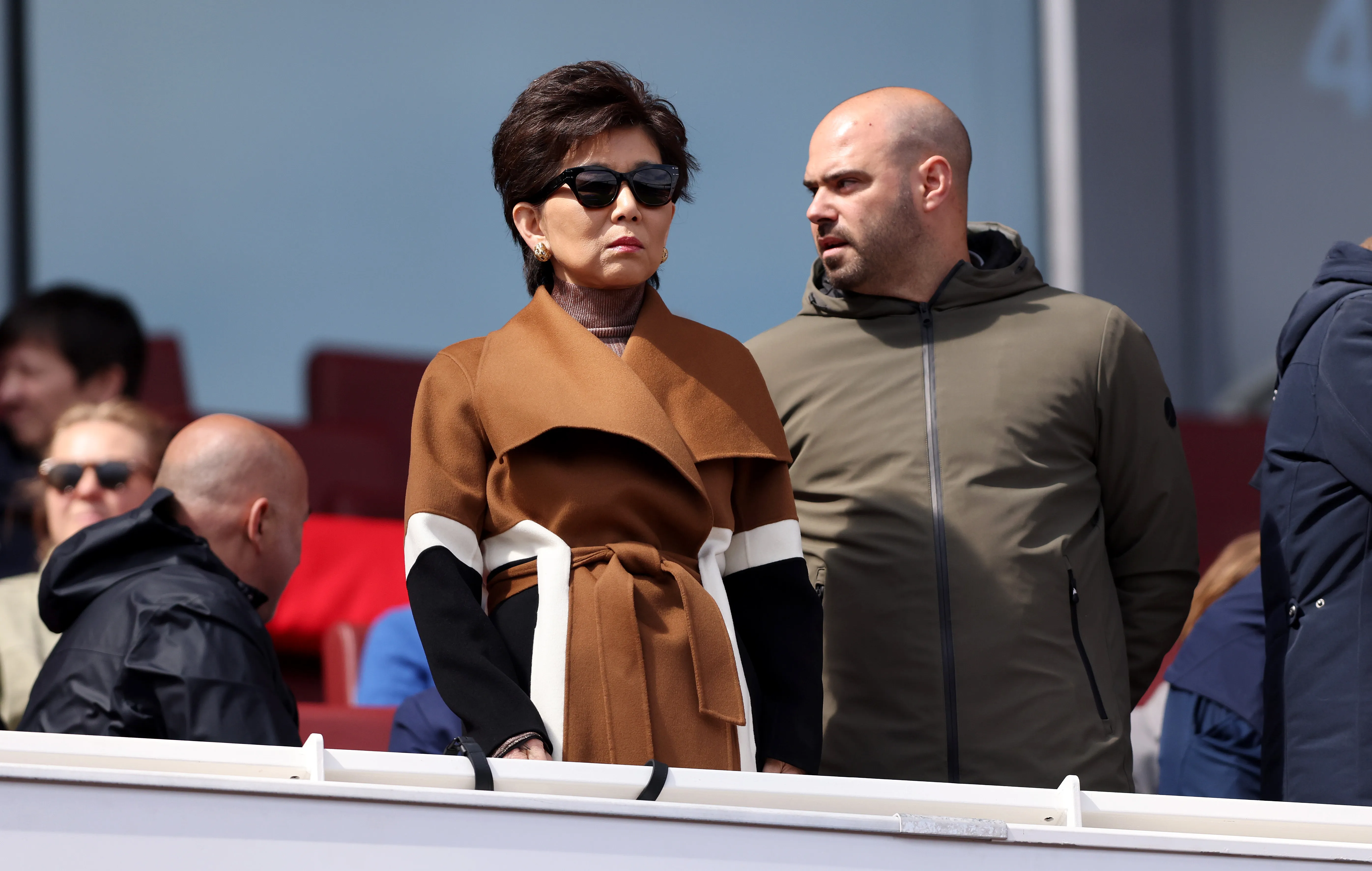 Michele Kang, presidente do Lyon. Foto: Paul Harding/Getty Images