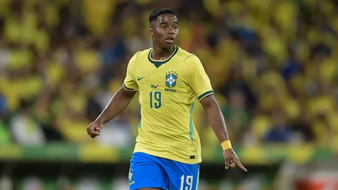 Endrick jogador do Selecao Brasileira durante partida contra o Panama no estadio Maracana pelo campeonato Amistoso. Foto: Thiago Ribeiro/AGIF