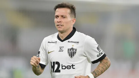Bernard jogador do Atlético-MG durante partida contra o Fluminense no estádio Maracanã pelo campeonato Brasileiro A 2026. Foto: Thiago Ribeiro/AGIF