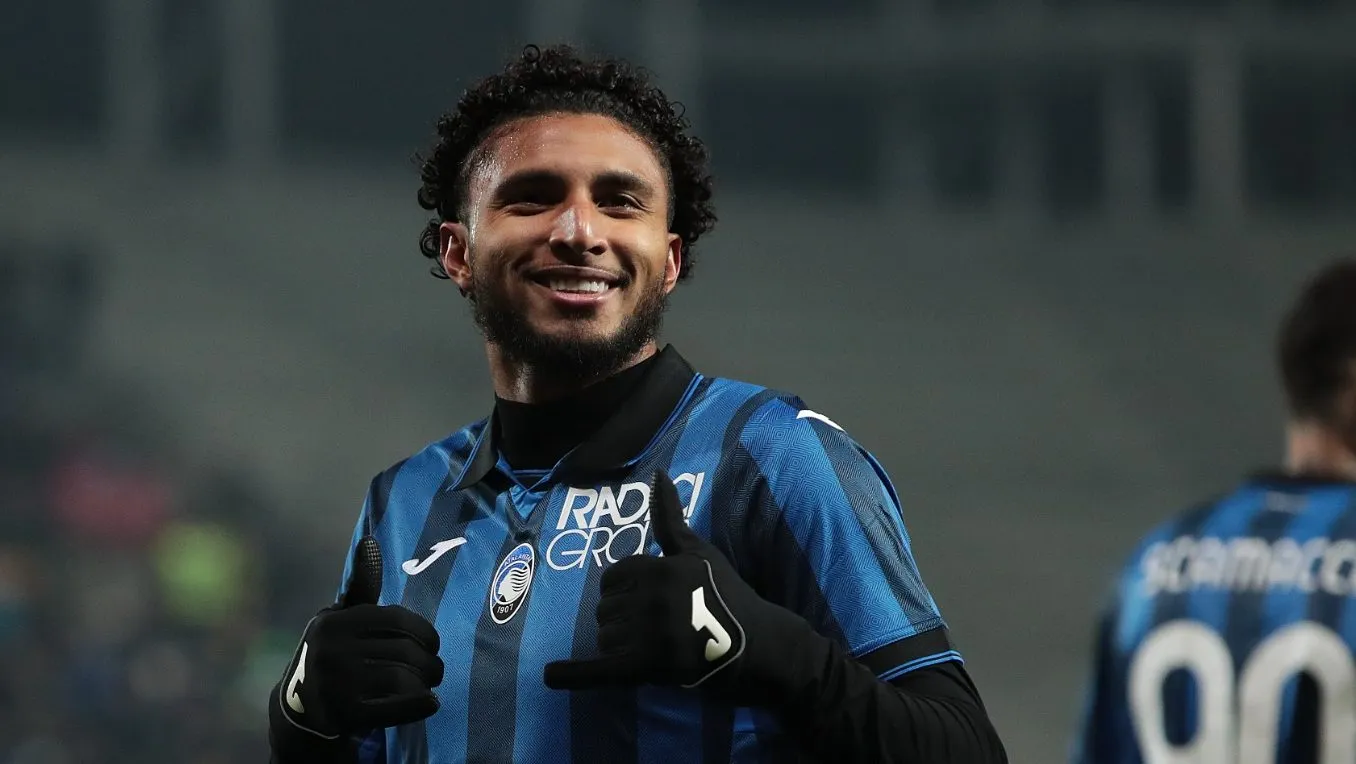 A TIM at Gewiss Stadium on January 15, 2024 in Bergamo, Italy. (Photo by Emilio Andreoli/Getty Images)