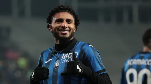 © Getty ImagesBERGAMO, ITALY - JANUARY 15: Ederson of Atalanta BC celebrates after scoring his team's second goal during the Serie A TIM match between Atalanta BC and Frosinone Calcio - Serie A TIM at Gewiss Stadium on January 15, 2024 in Bergamo, Italy. (Photo by Emilio Andreoli/Getty Images)