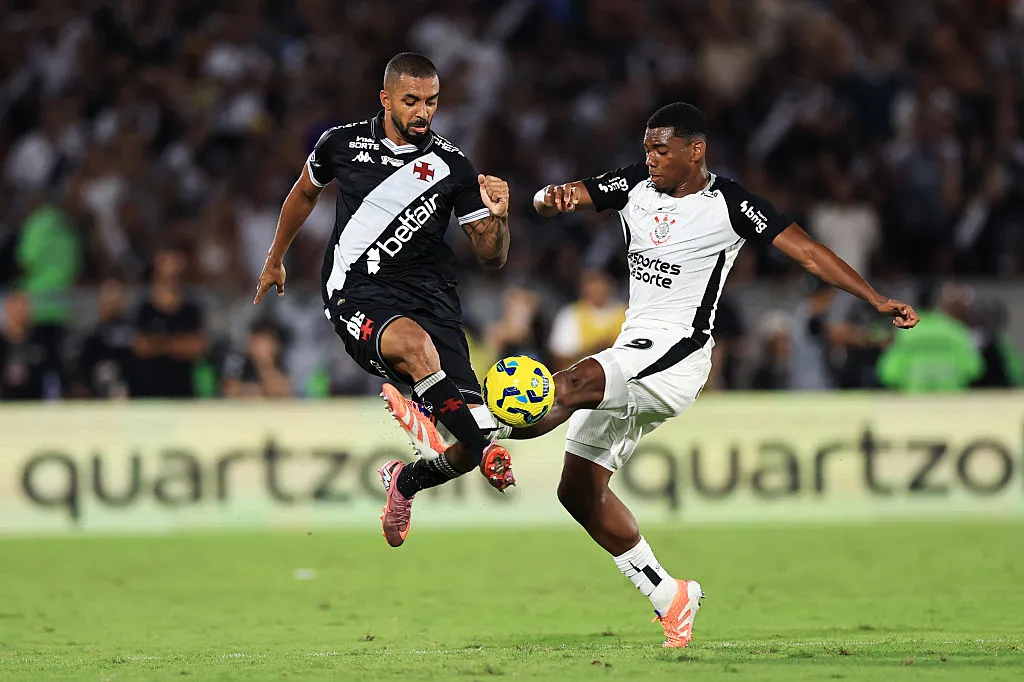 O Vasco estava sem patrocinador master desde a final da Copa do Brasil diante do Corinthians. (Photo by Buda Mendes/Getty Images)
