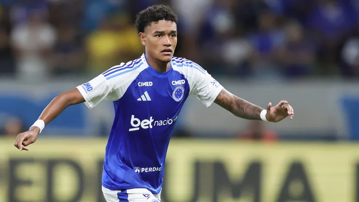 Kaique Kenji jogador do Cruzeiro durante partida contra o Pouso Alegre no estadio Mineirao pelo campeonato Mineiro 2026.