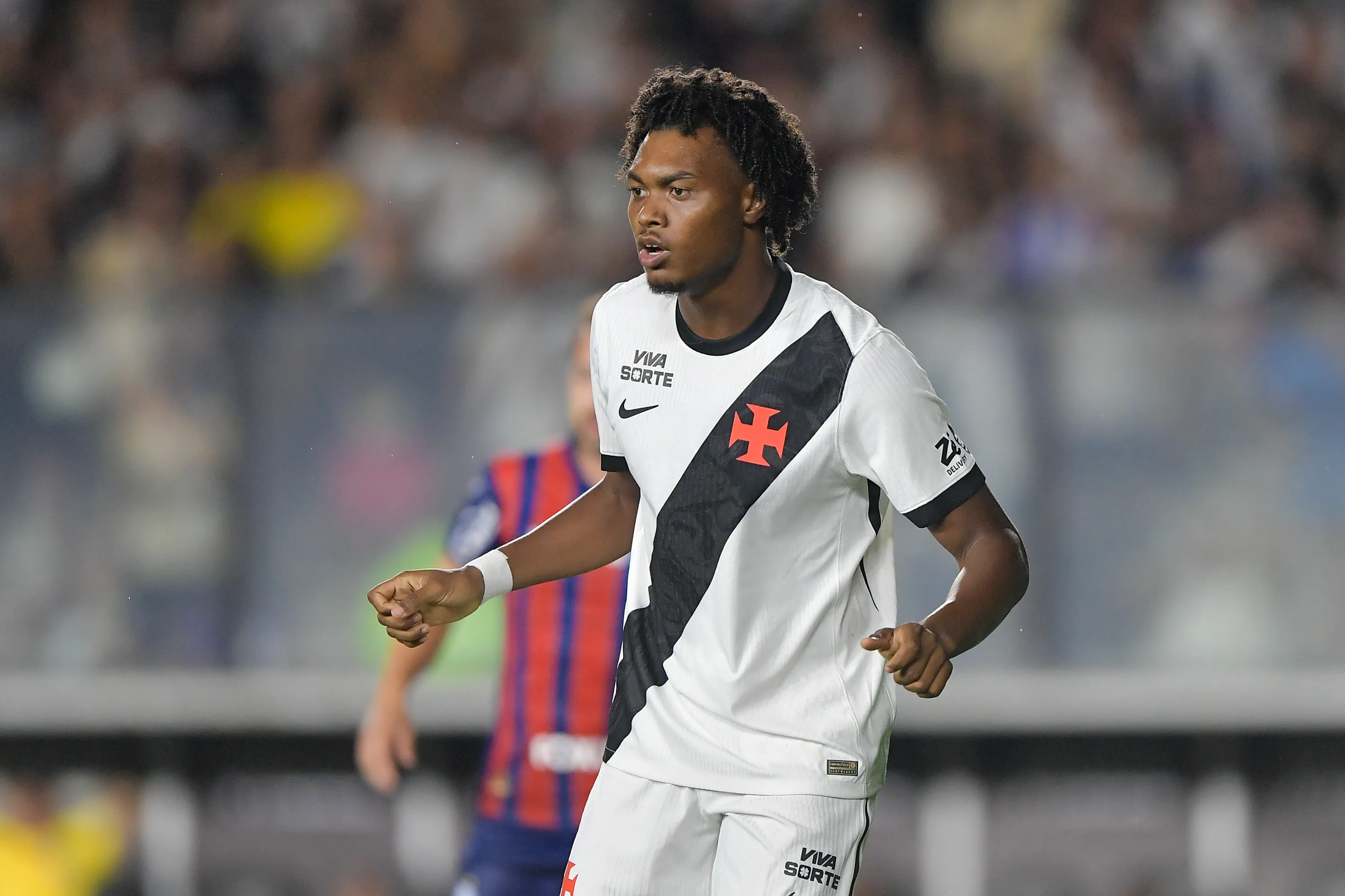 GB, jogador do Vasco, durante partida contra o Bahia -. Foto: Thiago Ribeiro/AGIF