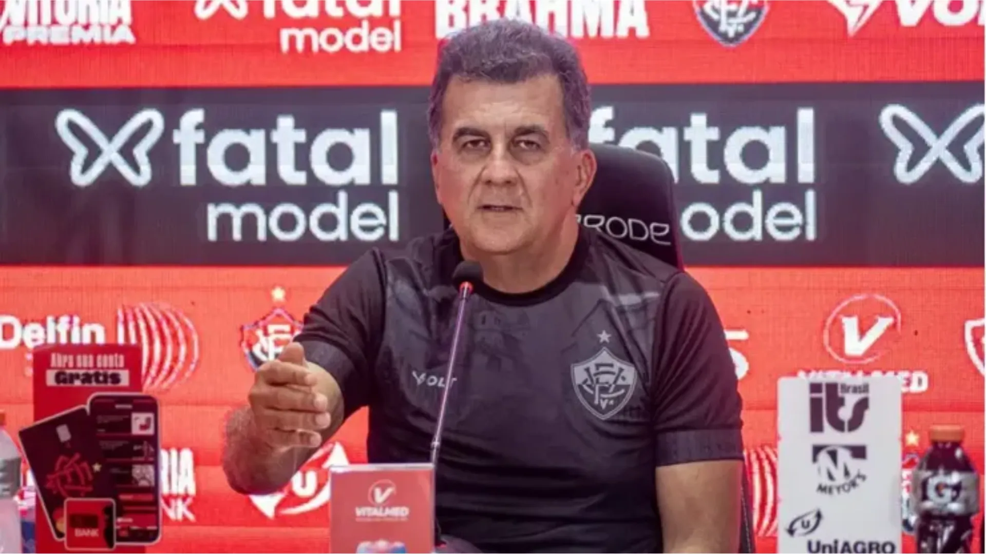 Fábio Mota criticou a recuperação judicial do Botafogo – Foto: Victor Ferreira / Vitória.
