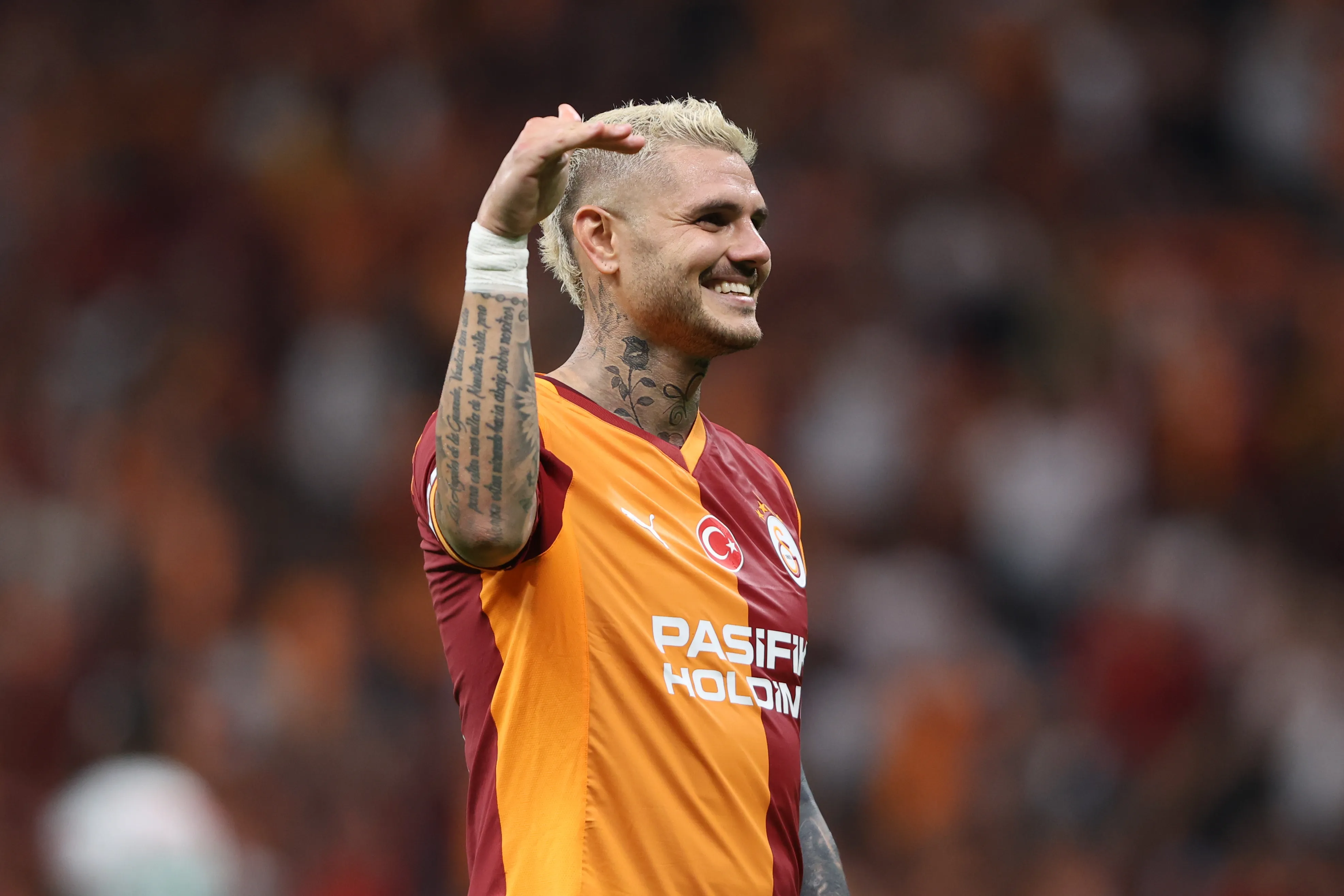 Icardi vira assunto na torcida do Vasco. Foto: Ahmad Mora/Getty Images