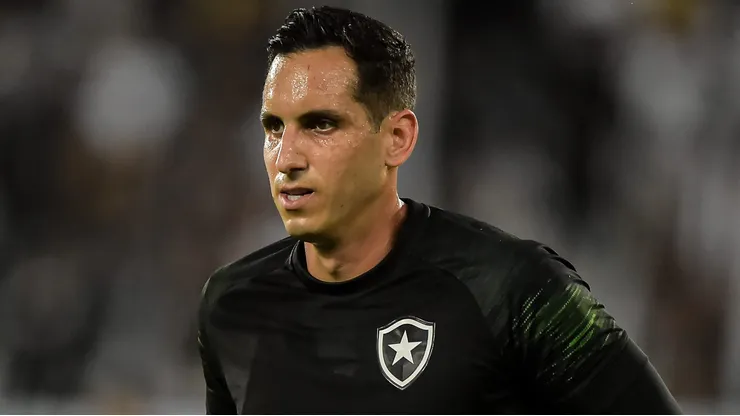 Gatito Fernández durante confronto entre Botafogo e América-MG na Copa do Brasil de 2022.