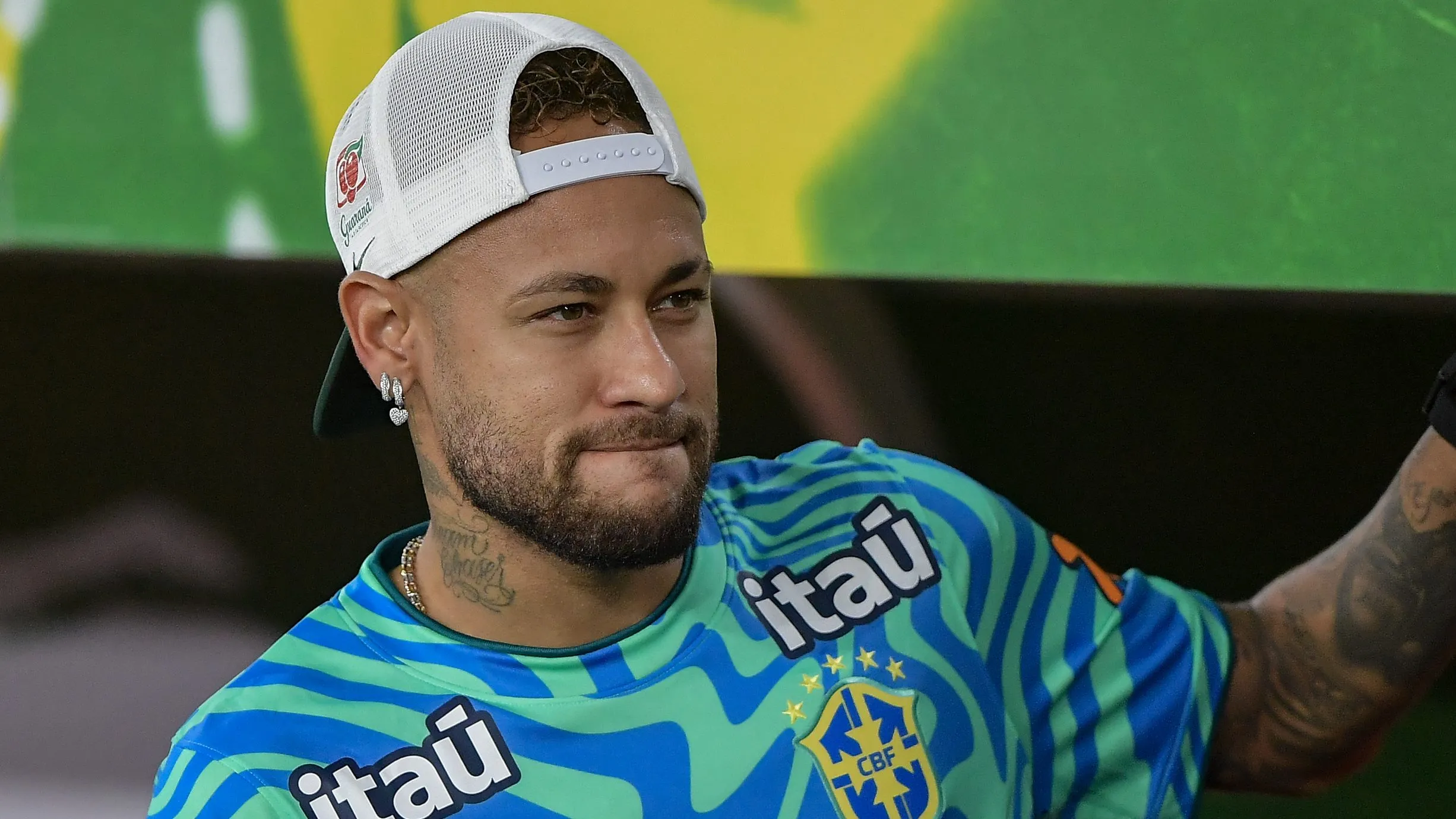 CBF acredita que Neymar poderá jogar contra o Haiti. Foto: Thiago Ribeiro/AGIF.