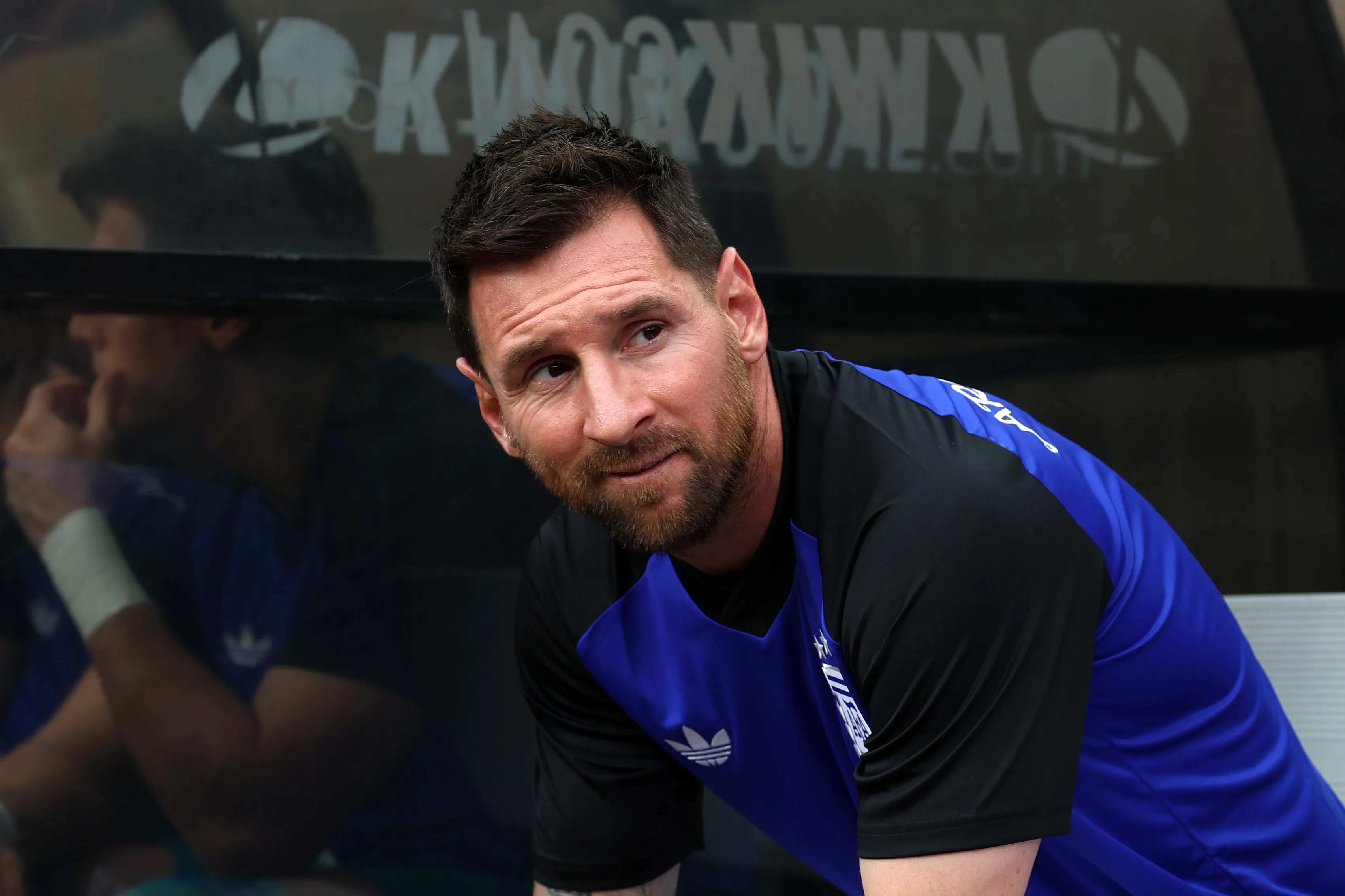 Messi ficou no banco no último amistoso da Argentina: Tim Warner/Getty Images