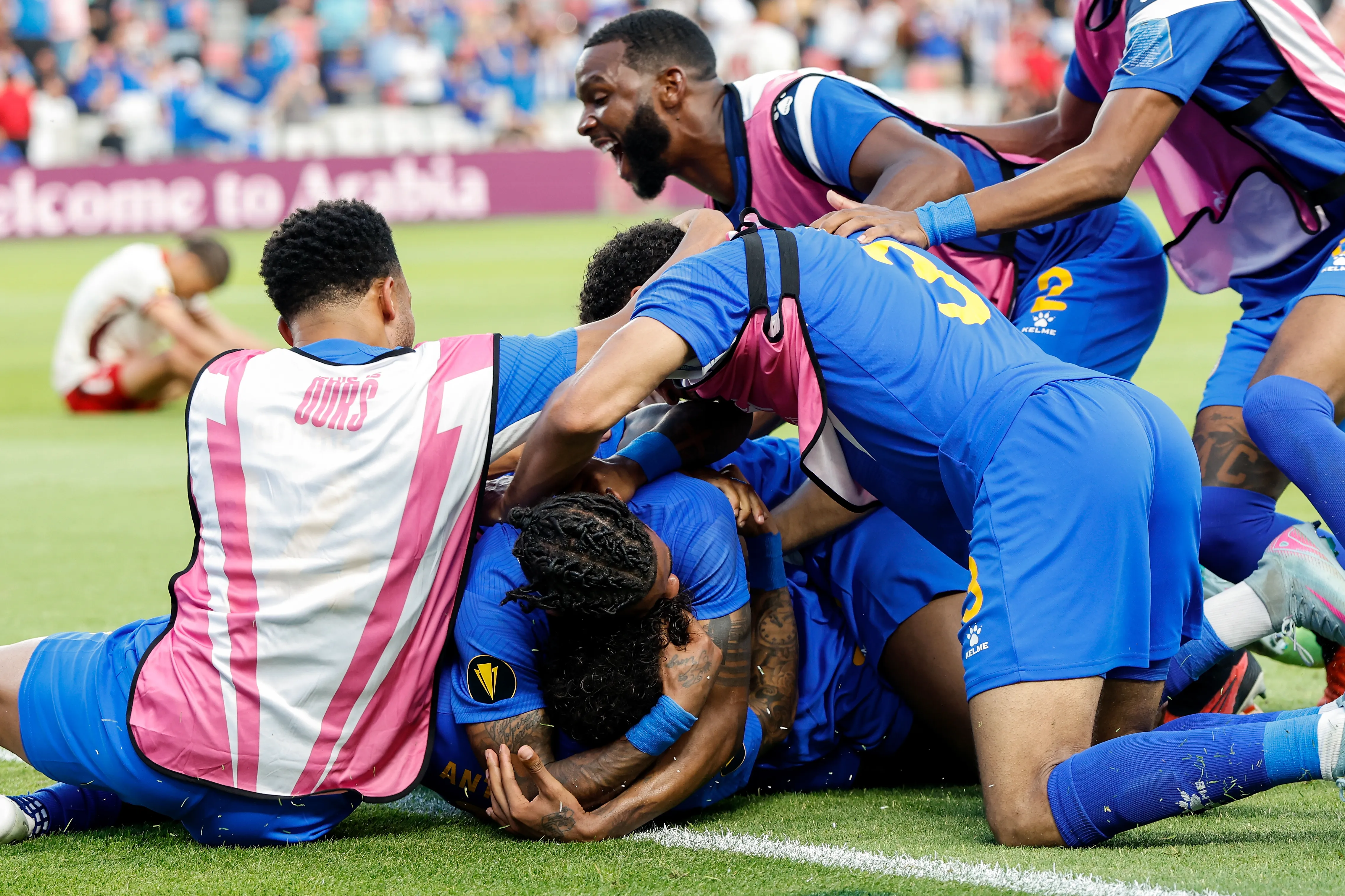 Curaçao se classificou para a Copa pela 1ª vez – Foto: Tim Warner/Getty Images.