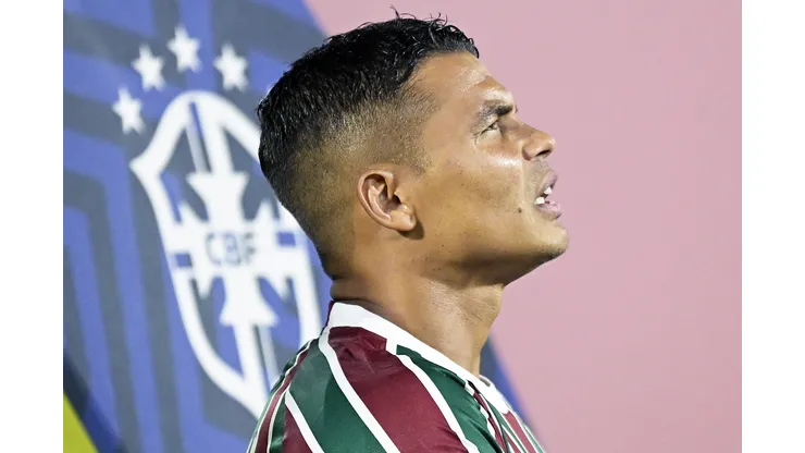 Thiago Silva, alvo do Fluminense