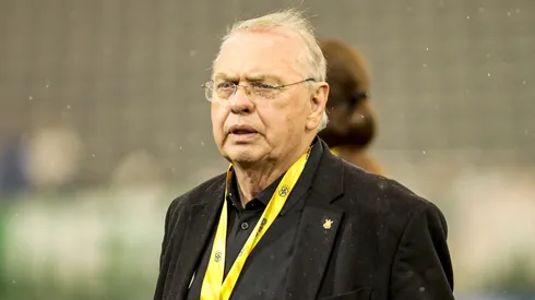 Osmar Stabile presidente do Corinthians durante partida contra o Palmeiras no estadio Arena Barueri pelo campeonato Super Copa Do Brasil Feminino 2026. Foto: Marco Miatelo/AGIF
