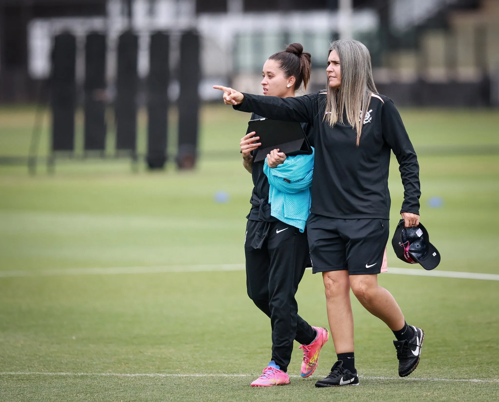 Emily Lima durante treinos do Corinthians - Foto: Rodrigo Gazzanel/Corinthians