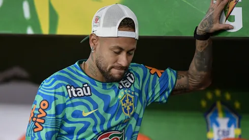 Neymar jogador do Seleção Brasileira durante partida contra o Panamá no estádio Maracanã pelo campeonato Amistoso. Foto: Thiago Ribeiro/AGIF