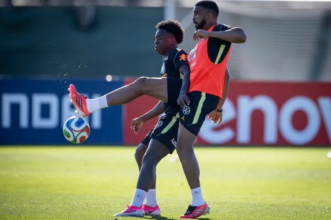Seleção Brasileira treina em Morristown. Foto: Ira L. Black/Getty Images