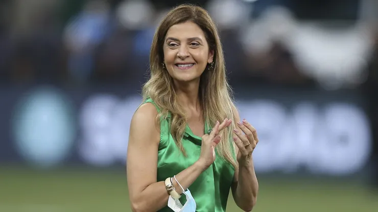 Palmeiras de Leila Pereira firma parceria com o Google. Foto: Alexandre Schneider/Getty Images