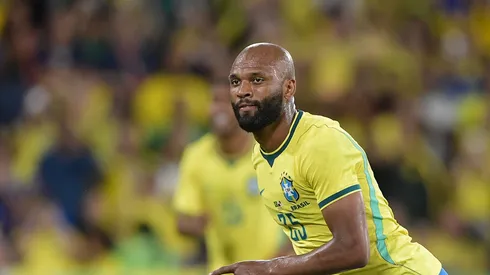 RJ – RIO DE JANEIRO – 31/05/2026 – AMISTOSO, SELECAO BRASILEIRA X PANAMA – Igor Thiago jogador do Selecao Brasileira comemora seu gol durante partida contra o Panama no estadio Maracana pelo campeonato Amistoso. Foto: Thiago Ribeiro/AGIF