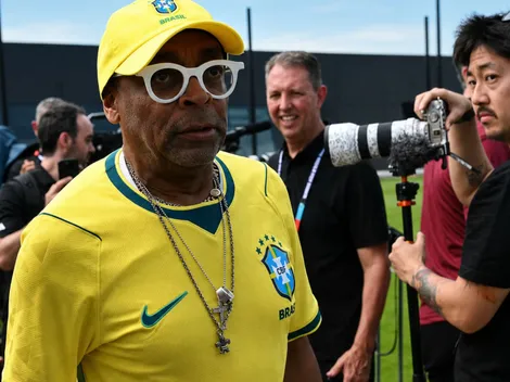 Cineasta Spike Lee, busca por Neymar em treino da Seleção