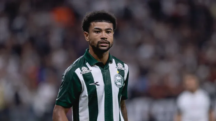SP - SAO PAULO - 11/03/2026 - BRASILEIRO A 2026, CORINTHIANS X CORITIBA - Lucas Ronier jogador do Coritiba durante partida contra o Corinthians no estadio Arena Corinthians pelo campeonato Brasileiro A 2026. Foto: Ettore Chiereguini/AGIF