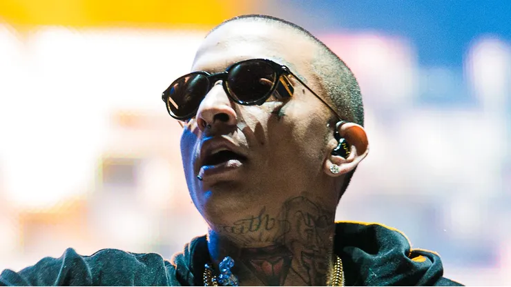 MC Guime performs live on stage at Autodromo de Interlagos on March 13, 2016 in Sao Paulo, Brazil. (Photo by Mauricio Santana/Getty Images)