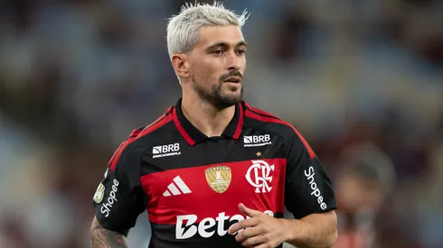 De Arrascaeta jogador do Flamengo durante partida contra o Vitoria no estadio Maracana pelo campeonato Copa Do Brasil 2026. Foto: Jorge Rodrigues/AGIF