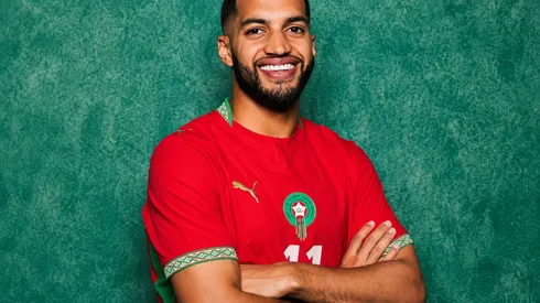 Saibari, atacante do Marrocos (1). Foto: Charlotte Wilson /FIFA via Getty Images
