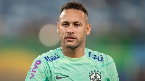 MT – CUIABA – 10/10/2023 – SELECAO BRASILEIRA, TREINO – Neymar Jr. jogador da Selecao Brasileira durante treino no estadio Arena Pantanal. Foto: Gil Gomes/AGIF