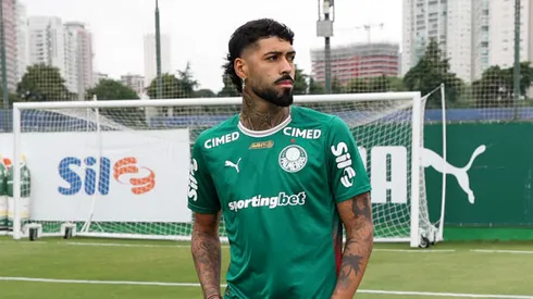 Barboza, reforço do Palmeiras. Foto: Cesar Greco/Palmeiras/by Canon