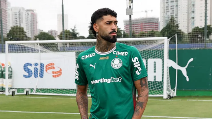 Barboza, reforço do Palmeiras. Foto: Cesar Greco/Palmeiras/by Canon