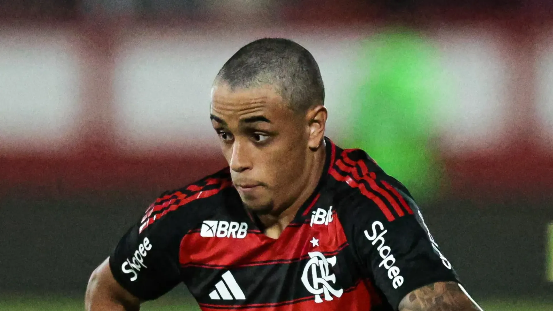 Ryan Roerto durante partida pelo Flamengo. Foto: Gilvan de Souza/ Flickr Flamengo.