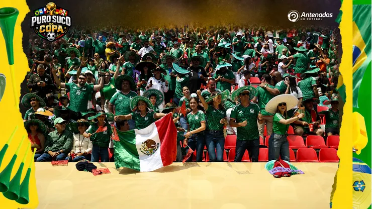 Torcida do México na estreia da Copa do Mundo de 2026.