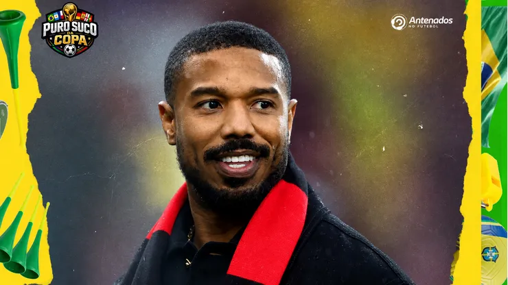 Michael B Jordan ajuda a impulsionar o futebol nos Estados Unidos durante a Copa.