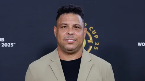 MIAMI GARDENS, FLORIDA – JUNE 14: Ronaldo Luís Nazário De Lima attends the FIFA Club World Cup 2025 group A match between Al Ahly SC and Internacional CF Miami at Hard Rock Stadium on June 14, 2025 in Miami Gardens, Florida. (Photo by Alekandra London/Getty Images)