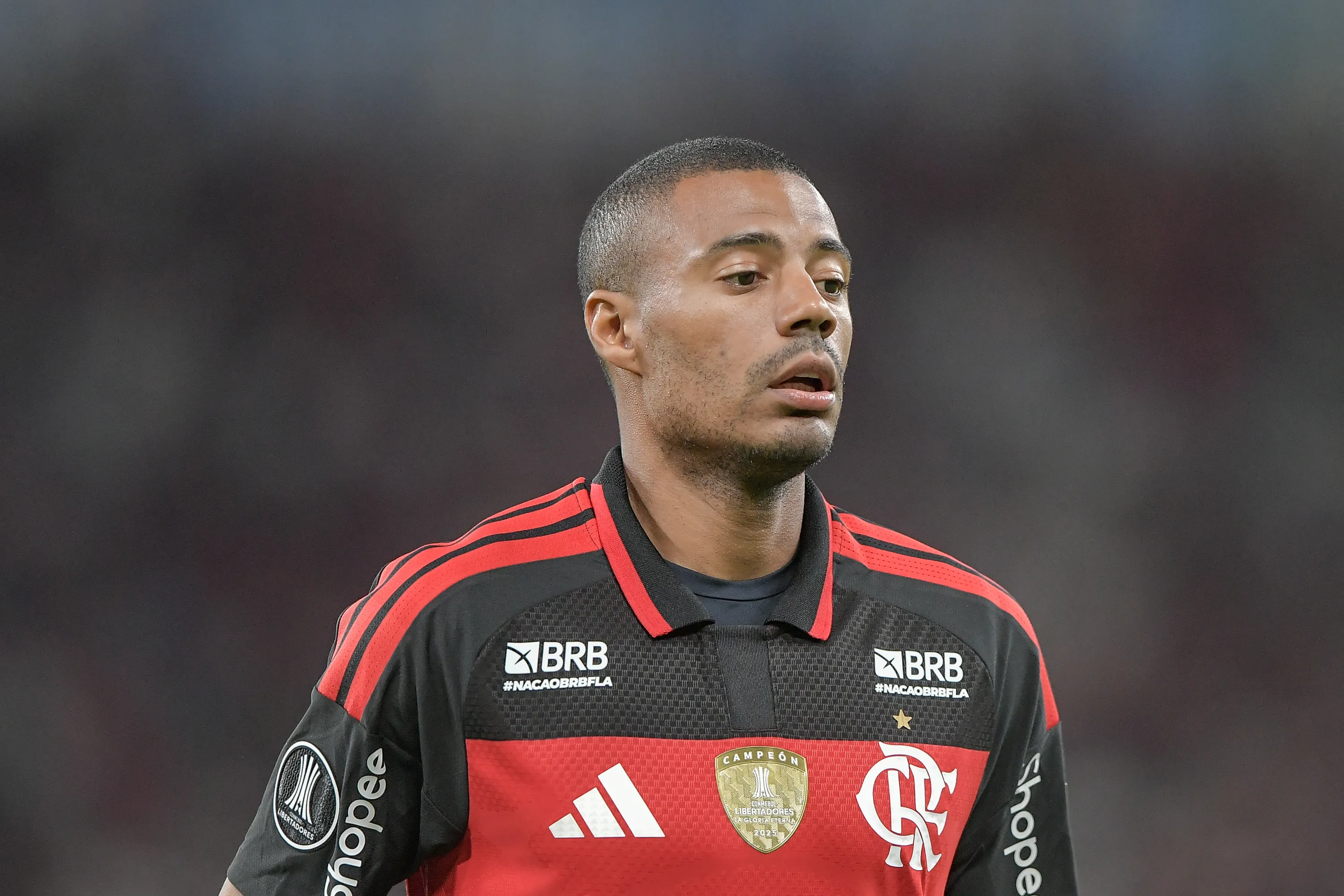 De La Cruz atuando no Flamengo – Foto: Thiago Ribeiro/AGIF