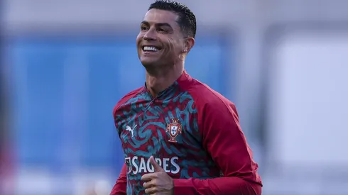 Cristiano Ronaldo durante amistoso contra a Nigéria.