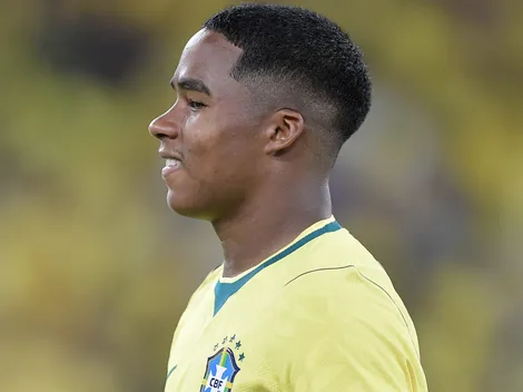 Endrick celebra sonho de jogar a Copa do Mundo