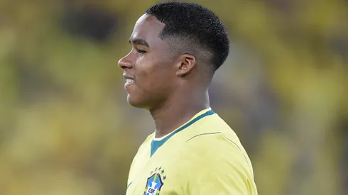 RJ – RIO DE JANEIRO – 31/05/2026 – AMISTOSO, SELECAO BRASILEIRA X PANAMA – Endrick jogador do Selecao Brasileira durante partida contra o Panama no estadio Maracana pelo campeonato Amistoso. Foto: Thiago Ribeiro/AGIF