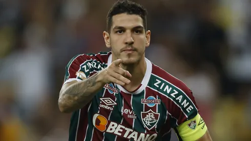 Nino durante confronto entre Fluminense e Cuiabá no Brasileirão de 2023.